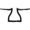 LA Choppers #LA-7316-12BW - Pre-Wired Hammerhead Handlebar - 12" - Black