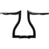LA Choppers #LA-7316-14BW - Pre-Wired Hammerhead Handlebar - 14" - Black