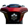 Custom Dynamics #SD2-23BAT-W - LED Headlight - Shark Demon® - FLHX/FLHL