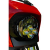 Custom Dynamics #SD2-23BAT-W - LED Headlight - Shark Demon® - FLHX/FLHL