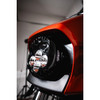 Custom Dynamics #SD2-23BAT-W - LED Headlight - Shark Demon® - FLHX/FLHL