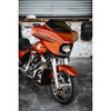 Custom Dynamics #SD2-23BAT-W - LED Headlight - Shark Demon® - FLHX/FLHL