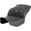 Saddlemen #823-07-18202 - Roadsofa™ Seat - without Backrest - Gray Lattice Stitch - FLTR/FLHX '23-'24