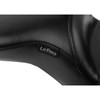 LE Pera #LV-957BRS - Maverick Seat - with Backrest - Smooth - Black - FLH/FLT '23-'25
