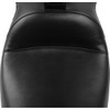 LE Pera #LV-957BRS - Maverick Seat - with Backrest - Smooth - Black - FLH/FLT '23-'25