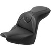 Saddlemen #818-31-187BR - RoadSofa™ Seat - with Backrest - Black Stitch - FXBR/S '18-'20