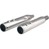 Khrome Werks #202935 - 4-1/2" HP-Plus® Slip-On Mufflers with Race Tip - Chrome - M8