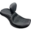LE Pera #LV-997BRGT2 - Outcast Seat - With Backrest - GT2 Inlay - FLH/FLT '23-'25