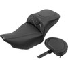 Saddlemen #823-07-186B0 - Roadsofa™ Extended Reach Seat - with Backrest - Carbon Fiber - FLTR/FLHX '23-'24