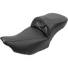 Saddlemen #823-07-186B0 - Roadsofa™ Extended Reach Seat - with Backrest - Carbon Fiber - FLTR/FLHX '23-'24