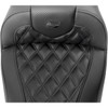 Saddlemen #823-07-206B0 - RoadSofa™ Seat - with Backrest - Carbon Fiber - Lattice Stitch - FLTR/FLHX '23-'24