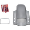 Paul Yaffe Bagger Nation #RF-SS-3-THNDR-BLT-C - Short Rear Fender - Sport - With Chrome Plate Frame - 3 Sets of Thunder Bolts