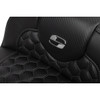 Saddlemen #823-07-190B2 - Roadsofa™ Extended Reach Seat - with Backrest - Honeycomb - Dark Gray Stitch - FLTR/FLHX '23-'24