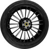 Coastal Moto #PKG-ATL185BC-ABST - Atlantic Rear Wheel - Black Cut (18") | Dunlop Tire (180/55B18)