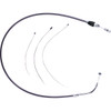 Drag Specialties - Quick Connect Clutch Cable - Upper - 41-1/4" - Black/Chrome