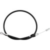 Drag Specialties - Quick Connect Clutch Cable - Upper - 33" - Black/Chrome