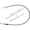 Drag Specialties - Quick Connect Clutch Cable - Upper - 33" - Black/Chrome