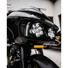 Custom Dynamics #CD-RG-CV-W-B - LED Windshield Trim - Gloss Black