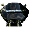 Custom Dynamics #CD-RG-CV-W-C - LED Windshield Trim - Chrome