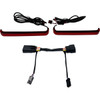 Custom Dynamics #CD-LP-23-R - LED Saddlebag Light - Low-Profile - Red