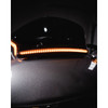 Custom Dynamics #CD-RG23-SWT-B - Windshield Trim - LED - Turn Signal - Black - Smoke Lens