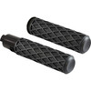 Arlen Ness #500-058 - Diamond Grips - TBW - Black