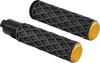 Arlen Ness #500-060 Diamond Grips - TBW - Gold