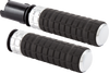 Arlen Ness #500-063 SpeedLiner Grips - TBW - Chrome