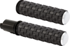 Arlen Ness #500-067 Air Trax Grips - TBW - Chrome