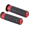 Arlen Ness #500-019 - SpeedLiner Grips - Cable - Red