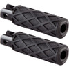 Arlen Ness #400-051 - Diamond Foot Pegs - Driver - Black