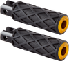Arlen Ness #400-057 Diamond Footpegs - Driver - Gold