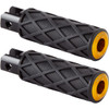 Arlen Ness #400-057 - Diamond Foot Pegs - Driver - Gold