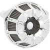Arlen Ness #600-222 - Inverted Series Air Cleaner Kit - 10-Gauge - Chrome