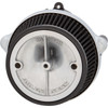 Arlen Ness #600-300 - Big Sucker™ Stage 1 Air Cleaner Kit without Cover - Chrome