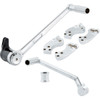 Arlen Ness #410-037 - Extended Foot Control Kit - 3" - Chrome
