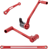Arlen Ness #420-135 SpeedLiner Foot Control Kit - Solo - Red