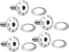 Arlen Ness #300-905 Bolt Kit - Holeshot/Front/Floating/Brake Rotor - Spoke Mount - Polished - 5 Pack