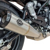 S&S Cycle #550-1114 - Grand National Slip-On Muffler - Brushed Stainless Steel - X™500
