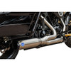 S&S Cycle #550-1107 - 2-into-1 Qualifier Exhaust System - Race Only - Brushed Stainless