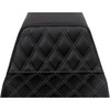 Saddlemen #808-07B-17202 - Step-Up Seat - Front Lattice Stitch - Dark Gray Stitch - FLH/FLT '08-'23