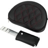 Saddlemen #808-07B-184B8 - Roadsofa™ Extended Reach Seat - Lattice Stitch - Wine Berry Stitch - with Backrest - FL '08-'24