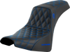 Saddlemen Pro Series SDC Performance Seat - w/o Backrest - Blue Stitch - FXBB/FXST '18-'23
