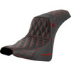 Saddlemen #SC81830RED - Pro Series SDC Performance Seat - w/o Backrest - Red Stitch - FXBB/FXST '18-'23
