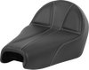 Saddlemen Dominator Seat - Black w/ Silver Stitching - XL '04-'22 (#807-03B-0042)