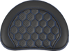Saddlemen RoadSofa Sissy Bar Pad - Honeycomb - Blue Stitching (#051349BLU)