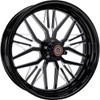 Performance Machine (PM) #1202-7814R-NVSAP-BMP - Wheel - Phatour - Front - Dual Disc/without ABS - Black/Contrast Cut Platinum - 18x5.5