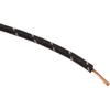Namz #NCBW-09 - Cloth-Braided Wire - 25' Spool - 16-Gauge - Black/White