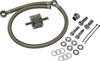 Harddrive Crankcase Breather Hose Braid 93-16 Custom Applications