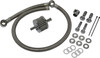 Harddrive Crankcase Breather Hose Braid 93-16 Custom Applications